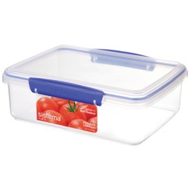 Контейнер для продуктов SISTEMA Klip It 2л 23,5х17х8см 2 замка прямоугольный пластик