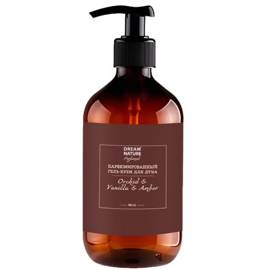 Гель для душа DREAM NATURE Orchid&Vanilla& Amber 650мл