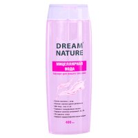 Вода мицеллярная DREAM NATURE для всех типов кожи 400мл