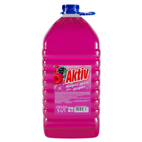 Мыло жидкое AKTIV Ягодное 5л