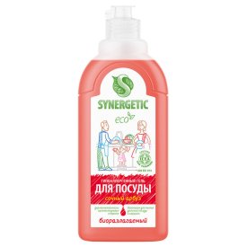 Средство для посуды SYNERGETIC Арбуз гель 500мл