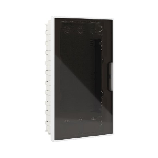Щит слаботочный встраиваемый DKC Frame пластиковый IP40 529х311х100 мм 36 модулей прозрачная дверь белый (F36B4WDDIY)