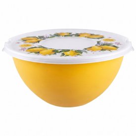 Миска ПОЛИМЕРБЫТ Fresh 4л 29см пластик с крышкой