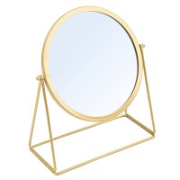Декоративное зеркало Dream River круг 9x25 см металл цвет золотой