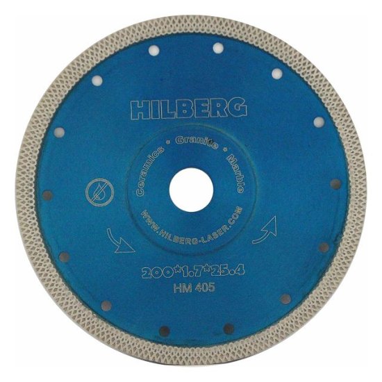 Диск алмазный HILBERG 200х25,4мм