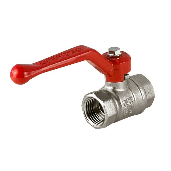 Кран шаровой латунный Valfex Standart N/P59 1/2 ВР (г) х 1/2 ВР (г) ручка прямой (VF.214.NR1.012.N/P59.Bir)