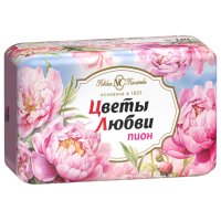 Мыло НЕВСКАЯ КОСМЕТИКА Цветы любви Пион 90г