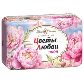 Мыло НЕВСКАЯ КОСМЕТИКА Цветы любви Пион 90г