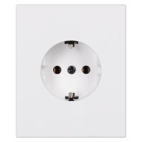 Розетка 1 пост SMARTBUY Альтаир с/з модульная 16А белый