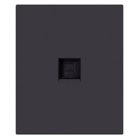 Розетка компьютерная 1 пост SMARTBUY Альтаир RJ-45 модульная 10А черный