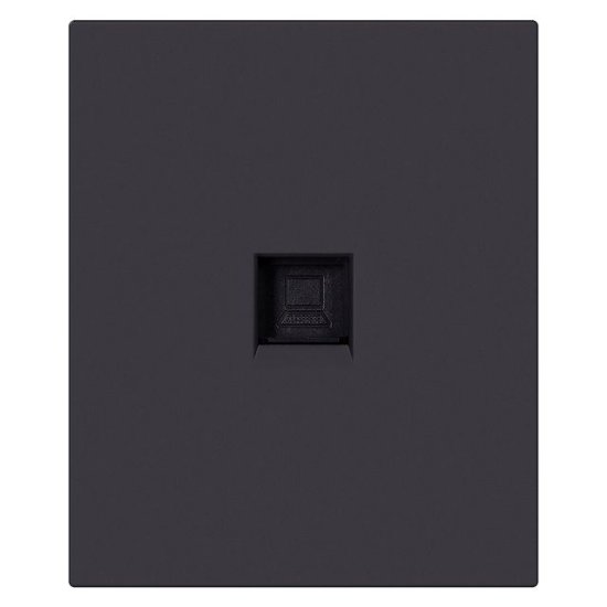 Розетка компьютерная 1 пост SMARTBUY Альтаир RJ-45 модульная 10А черный