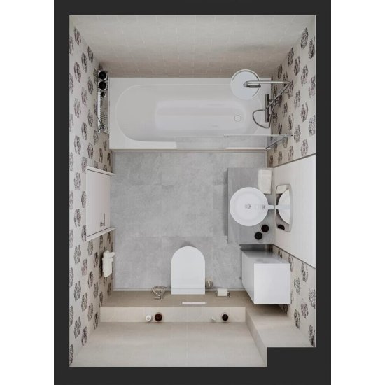 Керамогранит Kerama Marazzi Про Стоун серый светлый 595х595х9 мм (4 шт.=1,44 кв.м)