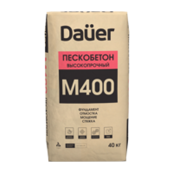 Пескобетон Dauer М400 40 кг