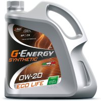 Масло моторное G-Energy Synthetic Eco Life 0W-20 4л