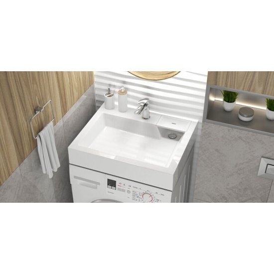 Раковина на стиральную машину MARRBAXX Шарм V63 60х50 см белая (V063D001)