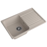 Мойка GRANFEST QUARZ-78 740х480х180мм песочная кварц