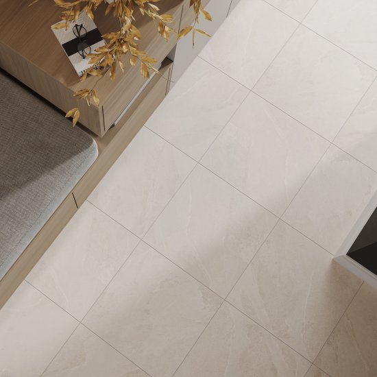 Глазурованный Cersanit Glamstone 42x42 см 1.587 м² матовый цвет бежевый