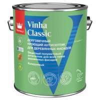 Антисептик кроющий TIKKIVALA Vinha classic полуматовый бесцветный 2,7л, арт. 700014057
