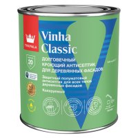 Антисептик кроющий TIKKIVALA Vinha classic полуматовый бесцветный 0,9л, арт. 700014056