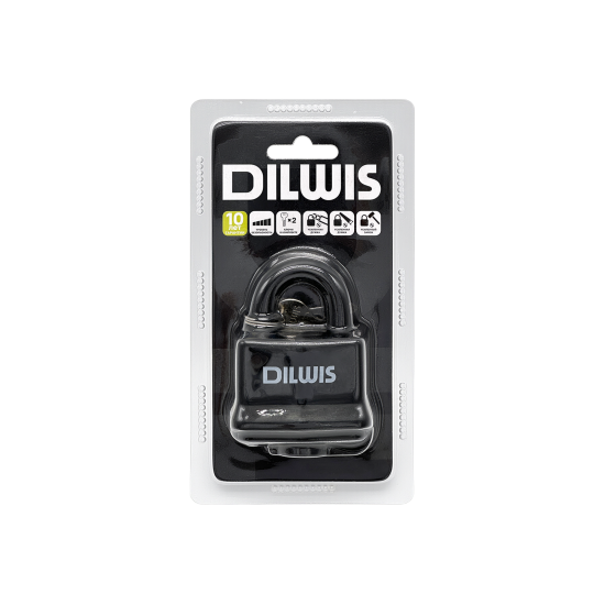 Замок внешний DILWIS 44x54 мм сталь