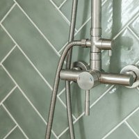 Укладка плитки мелкого формата прямая до 21х21см., 30х10 см, 40х5см. включительно