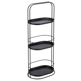 Этажерка OFELIS Tray 25,8х16,8х67см черная металл