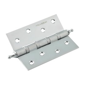 Петля дверная 500 A-S-4 PC PALLADIUM 11443 100х75х2,5мм матовый хром