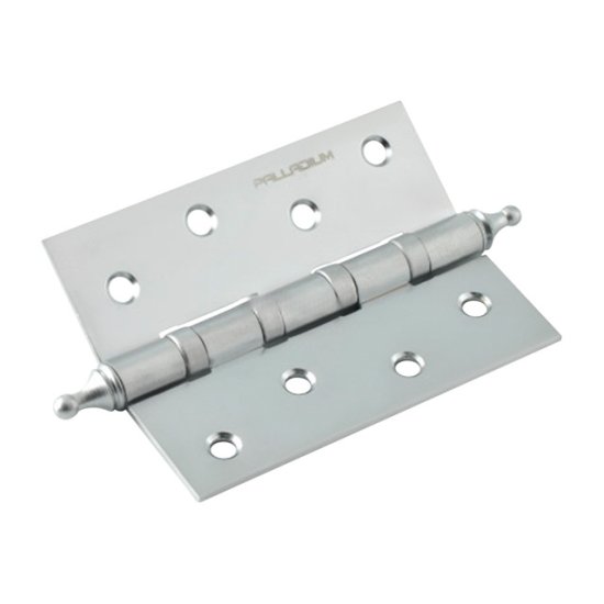 Петля дверная 500 A-S-4 PC PALLADIUM 11443 100х75х2,5мм матовый хром