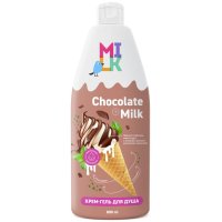 Крем-гель для душа MILK Молоко и шоколад 800мл