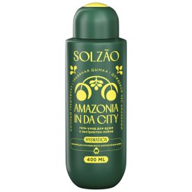 Гель для душа SOLZAO Amazonia in da city с экстрактом лайма 400мл