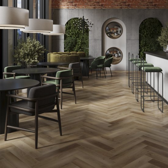 Плитка кварцвиниловая Corsa Deco Abeto B204 замковая 1,31 кв.м 4,5 мм с фаской
