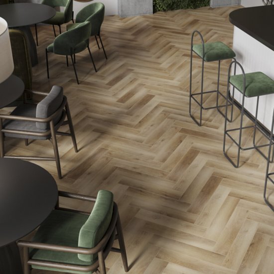 Плитка кварцвиниловая Corsa Deco Abeto B204 замковая 1,31 кв.м 4,5 мм с фаской