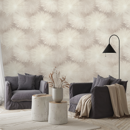 Обои флизелиновые Euro Decor Астра бежевые 1.06 м ED7364-02