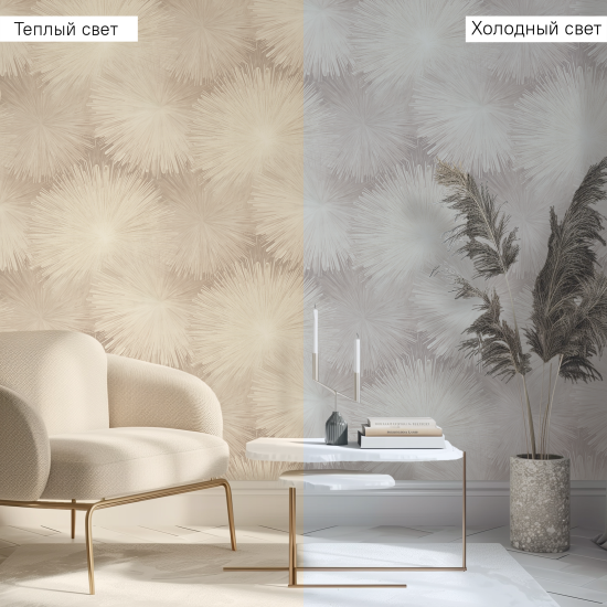 Обои флизелиновые Euro Decor Астра бежевые 1.06 м ED7364-02