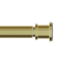 Карниз для ванной Iddis 110-200 см телескопический прямой пластик золото (RSG0120i14)