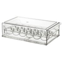 Органайзер SMART SOLUTIONS Кип Ин/Keep in 18х32,3х9,7см для хранения яиц выдвижной 18 ячеек пластик