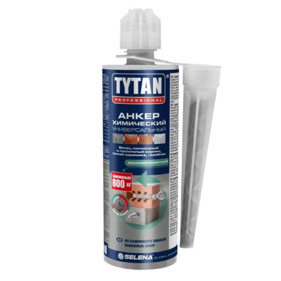 Анкер химический TYTAN PROFESSIONAL  двухкомпонентный 165мл