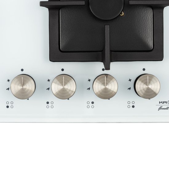 Варочная панель газовая Krona Calore 60 4 конфорки белая