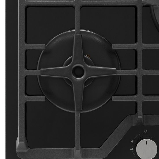 Варочная панель газовая Krona Corniola 45 3 конфорки черная