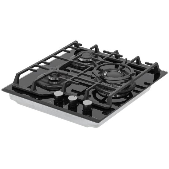 Варочная панель газовая Krona Corniola 45 3 конфорки черная