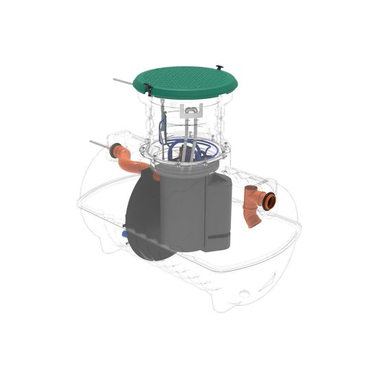 Станция биологической очистки Rostok Ground 4 Pro 1,8 куб.м