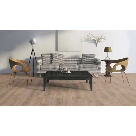 Ламинат 33 класс Ultradecor White Box дуб клирвотер 1,727 кв.м 10 мм с фаской