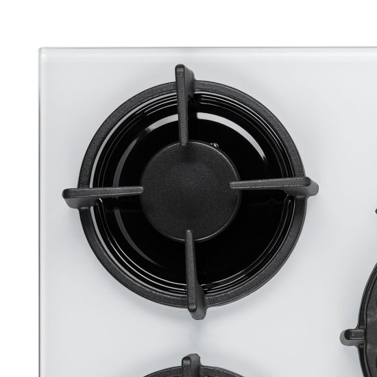 Варочная панель газовая Krona Fiero 45 3 конфорки белая