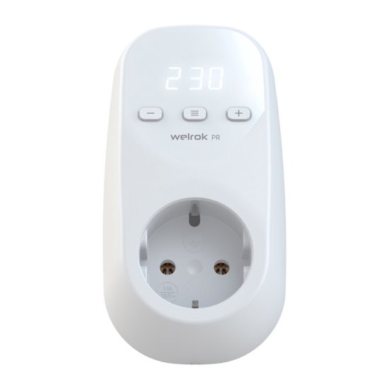 Реле напряжения Welrok PR 230 В 16 А тип AC с дисплеем