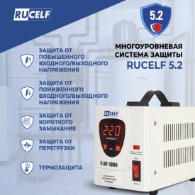 Стабилизатор напряжения RUCELF СтАР-1000VA