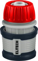 Коннектор для шланга с автостопом Elitech HF011WS 1/2