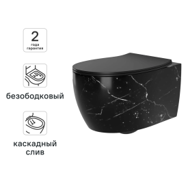 Комплект инсталляции AM.PM Tech с безободковым унитазом Nova клавиша AM.PM i 048051 lm хром