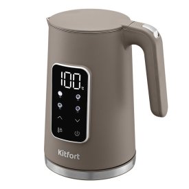 Чайник KITFORT КТ-8757 2200Вт 1,7л металл/пластик коричневый