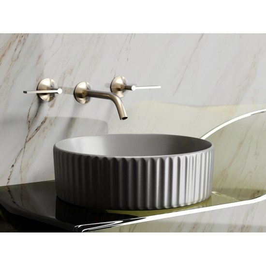 Раковина Ceramicanova Element 36 см накладная антрацит матовый (CN6057MH)
