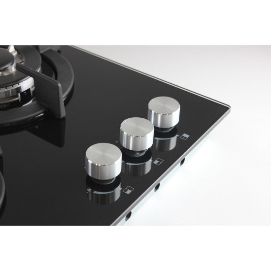 Варочная панель газовая Lex GVG 430 3 конфорки черная